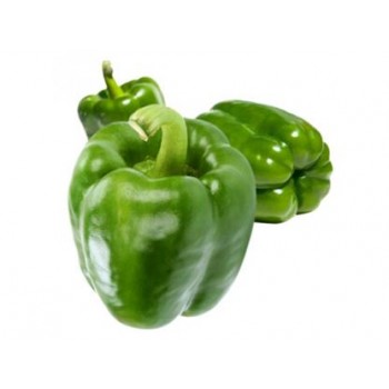 2 Fresh Green Bell Peppers (about 1lb)